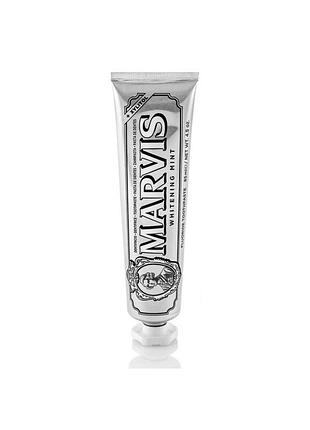 Зубна паста marvis smokers whitening mint 85 мл