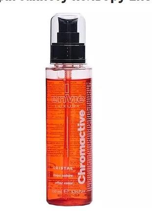 Рідкі кристали гранат для фарбованого волосся luxury cromactive envie