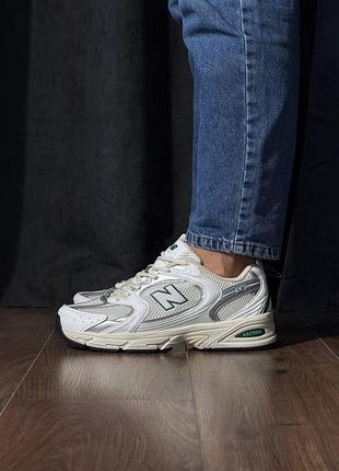 Чоловічі кросівки new balance 530 beige/green