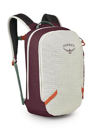 Рюкзак osprey transporter panel loader 20 mystery white/moody burgundy