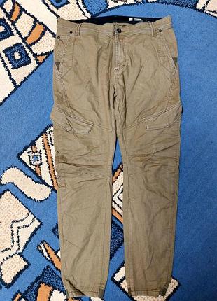 Мужские брюки карго chasin slim fit р l-m