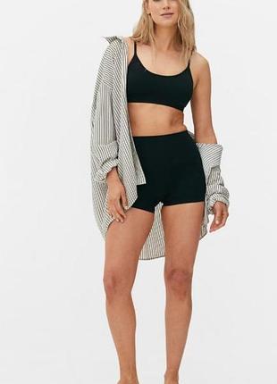 Жіночі безшовні шортики primark seamless shaper shorts 2xl чорний т-1115/70