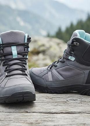 Ботинки треккинговые quechua nh100 decathlon р.39