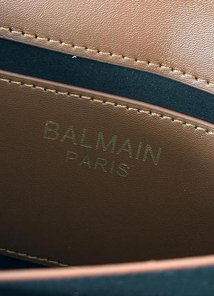 Сумка balmain b-buzz 24 cream/brown 7
