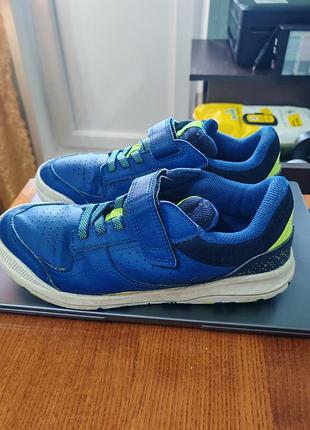 Кросівки дитячі decathlon playventure yard сині, 38-39 розмір, довжина устілки 25,5 см