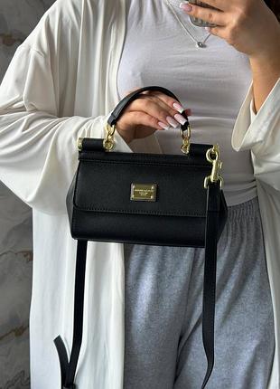 Сумки для жінок dolce & gabbana sicily small чорна