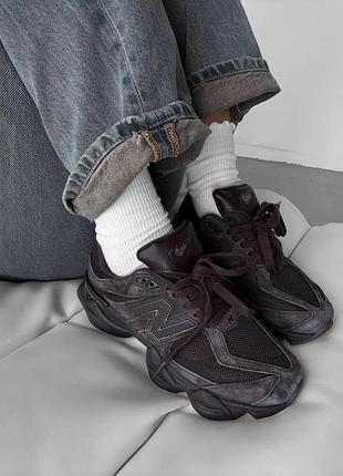 Жіночі кросівки new balance 9060 dark chocolate | 37–40
