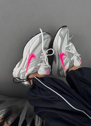 Жіночі кросівки nike initiator silver / pink gore-tex premium🩶🩷