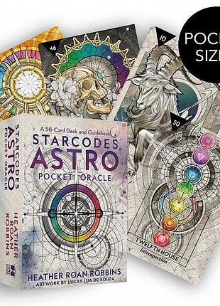 Карти оракул кишеньковий зіркові коди - starcodes astro pocket oracle. hay house, 56 карт, англійською bm