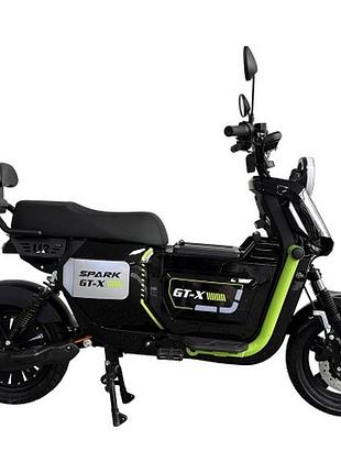 Велосипед з електродвигуном spark gt-x 16" 72v/1500w/20ah lifepo4 чорний