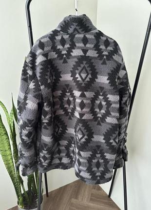 Куртка шерпа pull & bear teddy jacket (l) 8