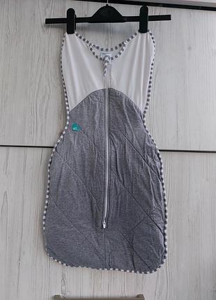 Пеленка-кокон бренда love to dream (серия swaddle up winter warm) 3.5tog, размер medium для веса 6-8.5 кг