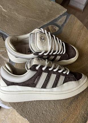 Кросівки чоловічі/жіночі adidas campus коричневі