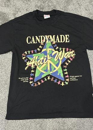 Чорна оверсайз футболка candymade