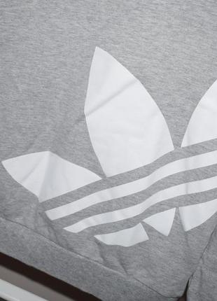 Свитшот кофта adidas originals большой логотип бренда2 фото