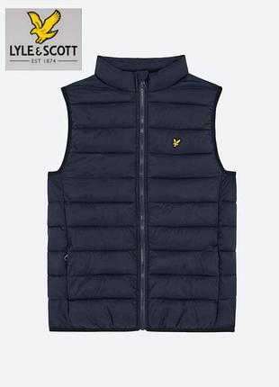 Lyle&amp;scott брендовая стеганая жилетка, куртка 9-10