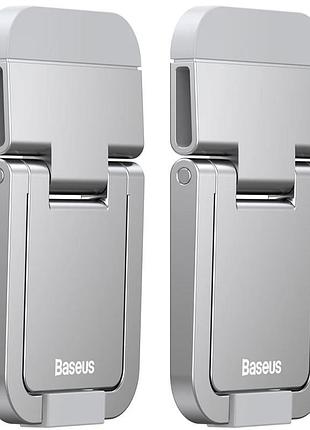 Подставка для ноутбука baseus slim laptop kickstand (2шт) (luzc00001) silver