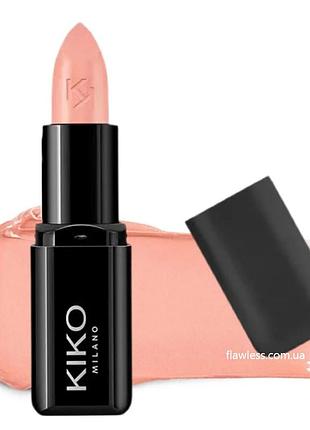 Kiko milano smart fusion lipstick 401 кремова помада