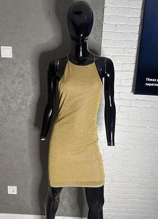 Блискуча сукня h&m, s