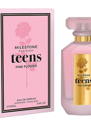 Парфумована вода жіноча milestone teens pink flower 100 мл (mm35993)