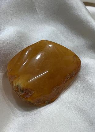 🍯 ☀️ 💛 винтажная брошь из натурального янтаря «медовая галька» vintage baltic amber brooch 💛 ☀️ 🍯