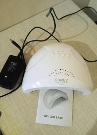 Лампа для манікюру sunuv sun1 uv/led