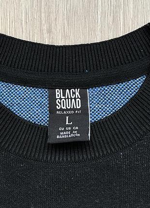 Светр світшот black squad (l) 6