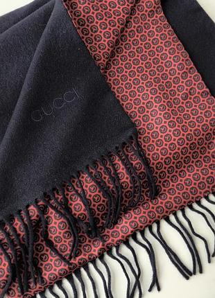 Gucci шарф кашемир шелк