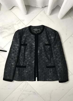 Елегантний брендовий жакет werner graumann у стилі chanel (розмір 42)