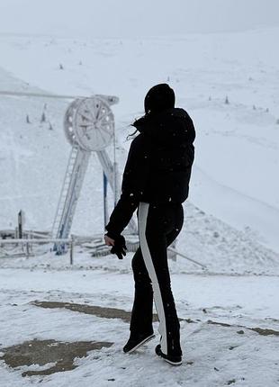 Жіночі лижні штани zara ski collection чорні