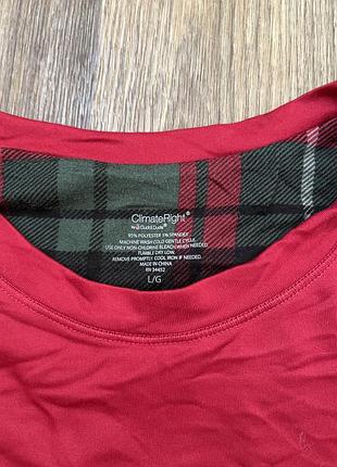 Жіноча термокофта climateright червона l-xl