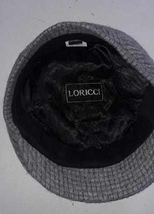 Шерсть кепка унисекс loricci 3