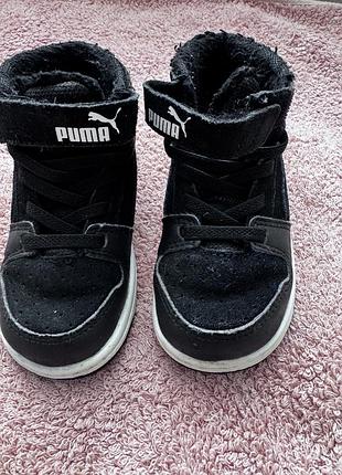 Черевики дитячі puma чорні