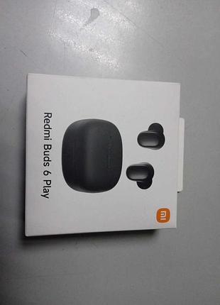 Наушники bluetooth-гарнитура б/у xiaomi redmi buds 6 play