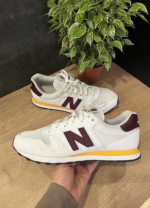 Оригінальні кросівки new balance 500 класичні повсякденні кросівки new balance gm500zb1