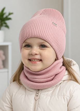 Набор шапка+бафф 50 (48-52см) 2-5 лет