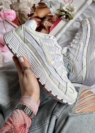 Кросівки жіночі nike p-6000 white