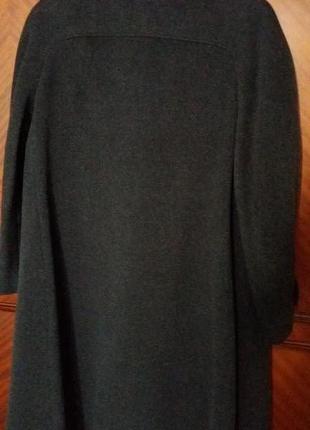 Жіноче демісезонне вовняне сіре пальто розмір xxl-3xl/52-54.2 фото