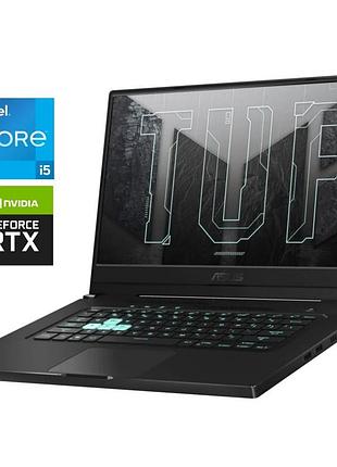 Ігровий ноутбук б-клас asus tuf dash f15 fx516pm / 15.6" (1920x1080) ips / intel core i5-11300h (4 (8) ядра по 2.6 - 4.4 ghz) / 16