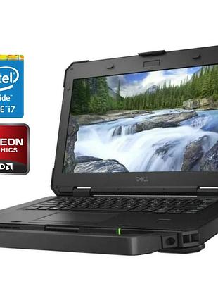 Защищенный ноутбук dell latitude 5420 rugged / 14" (1920x1080) ips touch / intel core i7-8650u (4 (8) ядра по 1.9 - 4.2 ghz) / 16