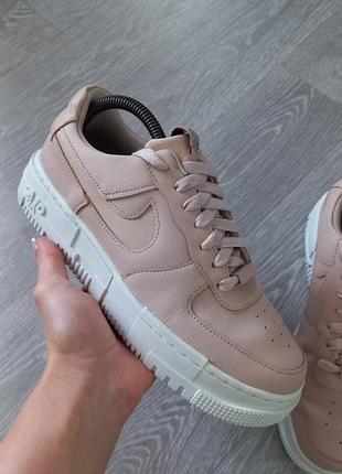 Шкіряні жіночі кросівки nike 2