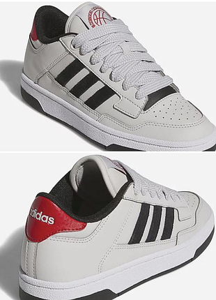 Кроссовки серые сникерсы adidas 38р оригинал 24см узкая ножка