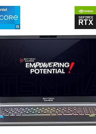 Ігровий ноутбук skytech gaming st-lumi-0002 / 15.6" (1920x1080) ips / intel core i5-12450h (8 (12) ядер по 2.0 - 4.4 ghz) / 16 gb