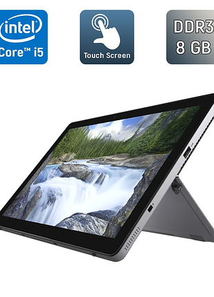 Планшет dell latitude 7200 2 in 1 / 12.3" (1920x1080) ips touch / intel core i5-8365u (4 (8) ядра по 1.6 - 4.1 ghz) / 8 gb ddr3 /
