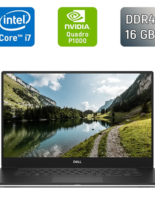 Мобильная рабочая станция б-класс dell precision 5530 / 15.6" (1920x1080) ips / intel core i7-8850h (6 (12) ядра по 2.6 - 4.3 ghz)