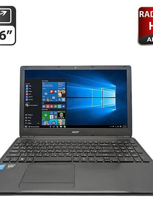 Ноутбук acer aspire es1-532g / 15.6" (1366x768) tn / intel pentium 3556u (2 ядра по 1.7 ghz) / 8 gb ddr3 / 320 gb hdd / amd radeon