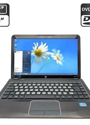 Ноутбук б-класс hp pavilion dm4 / 14" (1366x768) tn / intel core i3-2330m (2 (4) ядра по 2.2 ghz) / 4 gb ddr3 / 500 gb hdd / intel