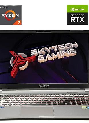 Игровой ноутбук б-класс skytech gaming st-lumi-003 / 15.6" (1920x1080) ips / amd ryzen 7 7435hs (8 (16) ядер по 3.1 - 4.5 ghz) /