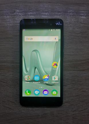 Б/у смартфон wiko lenny 3 16gb 1gb ram dual sim 5" 3g bluetooth