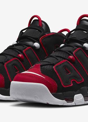 Кросівки чоловічі nike air more uptempo баскетбольні кросівки 38 red toe